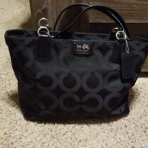 Authentic coach tote